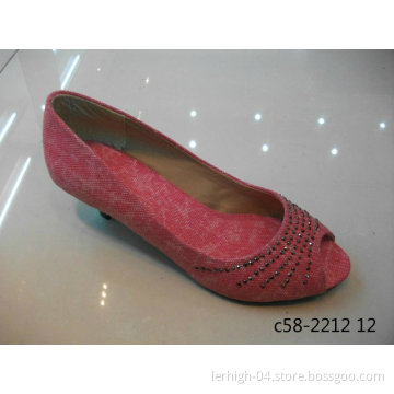 Women Flat Heel Casual Shoes (C58-2212)